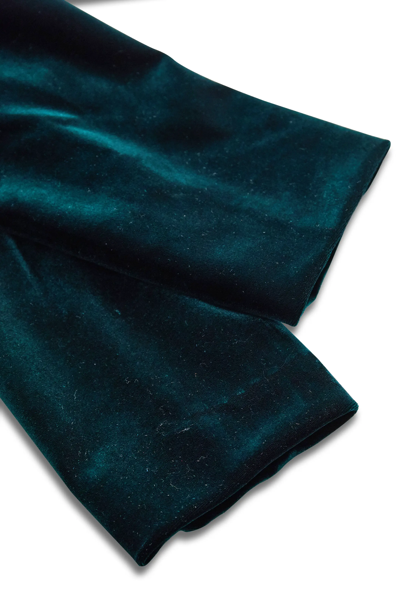 Emerald Velvet Blazer with Satin Lapels and Rose Embroidery MollyBoo Ali