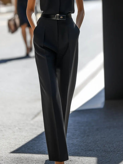 Sophisticated Sleeveless Tailored Jumpsuit MollyBoo