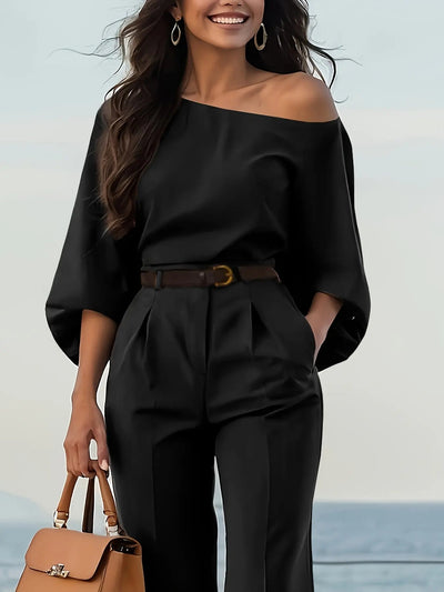 Mollyboo Elegant Asymmetrical Set - Sophistication and Style MollyBoo