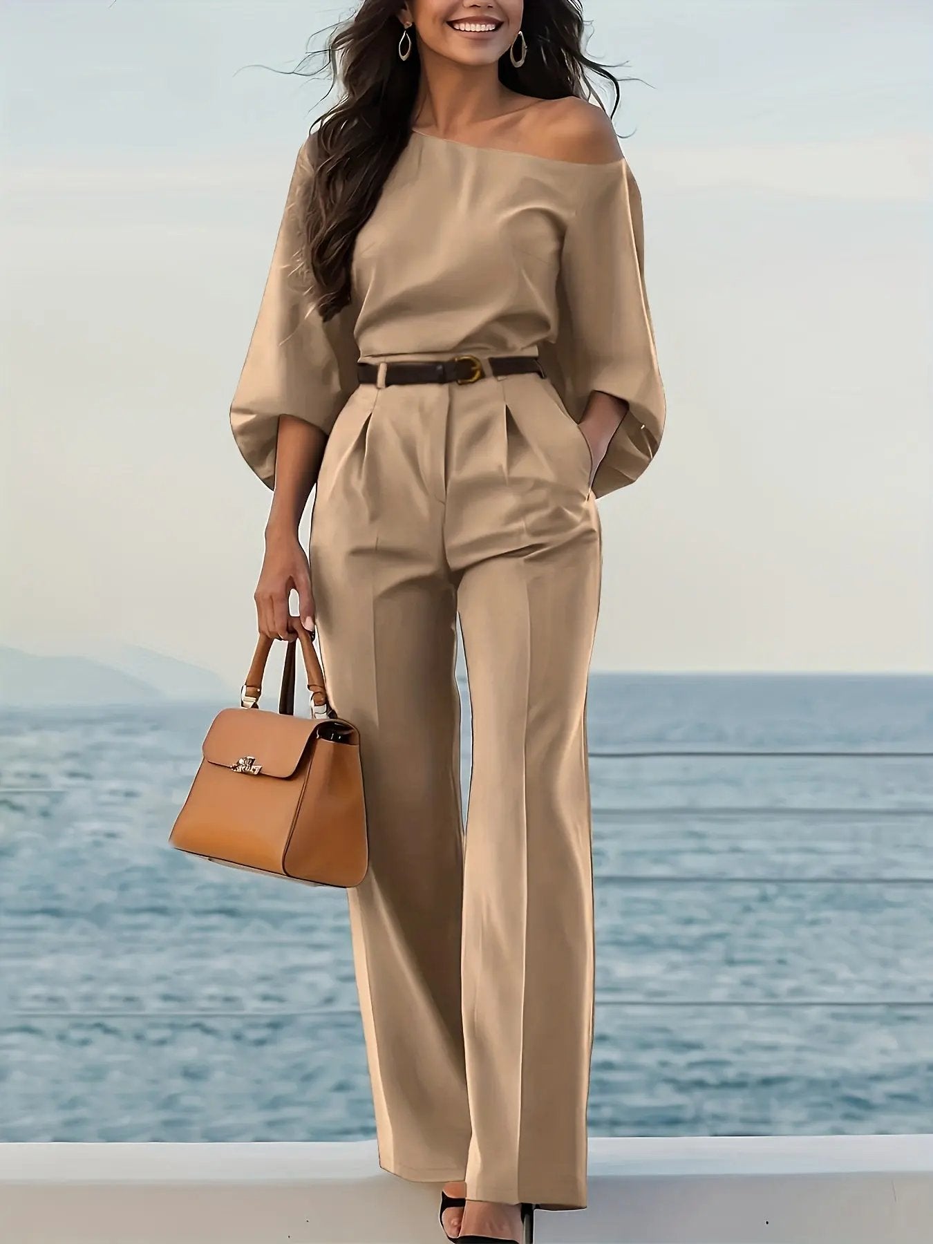 Mollyboo Elegant Asymmetrical Set - Sophistication and Style MollyBoo