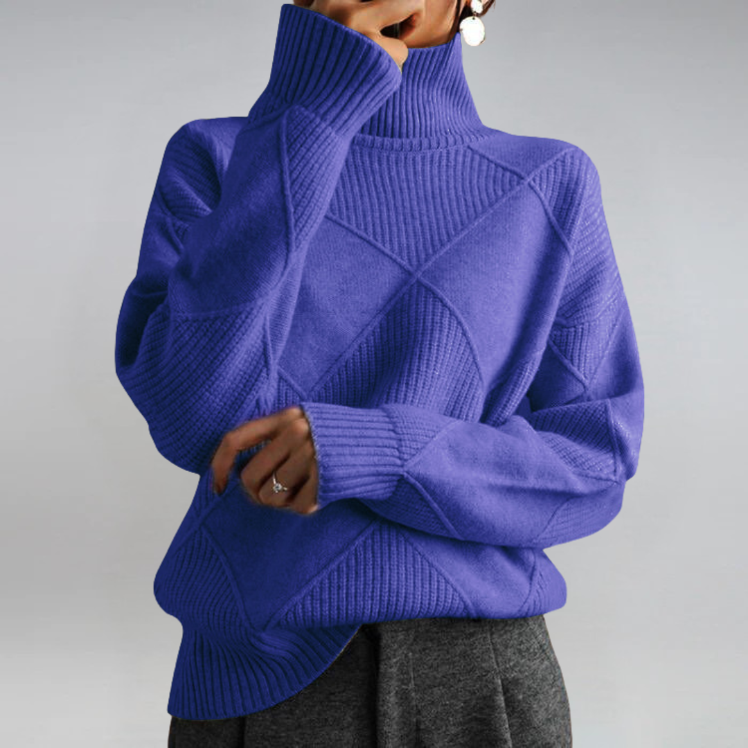 Mollyboo Luxe Cashmere Turtleneck Sweater