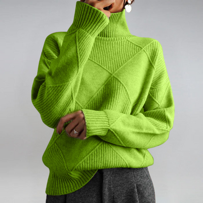 Mollyboo Luxe Cashmere Turtleneck Sweater