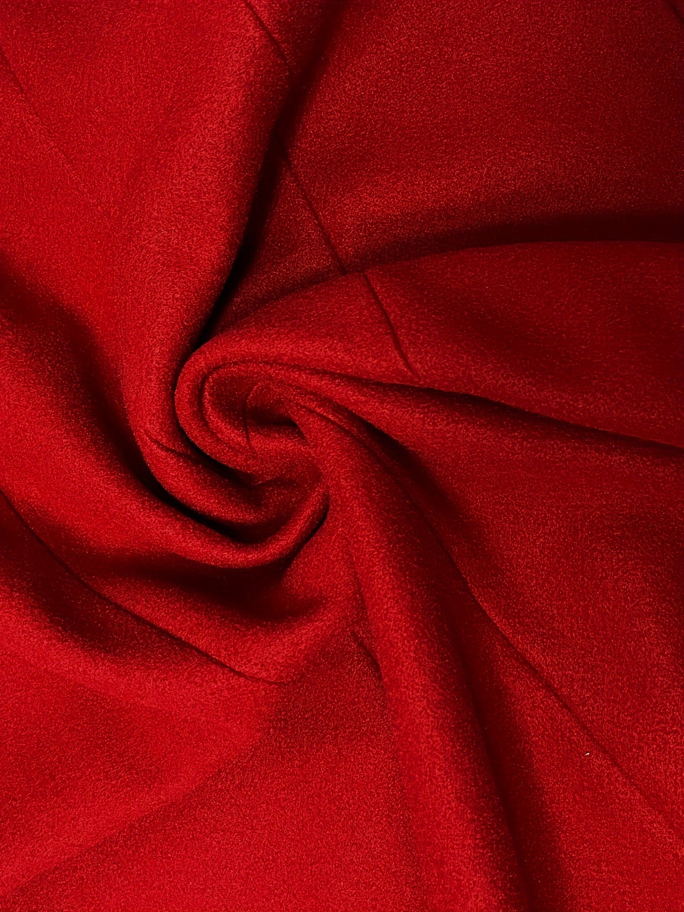 Elegant Red Trench Coat for Women with Black Buttons