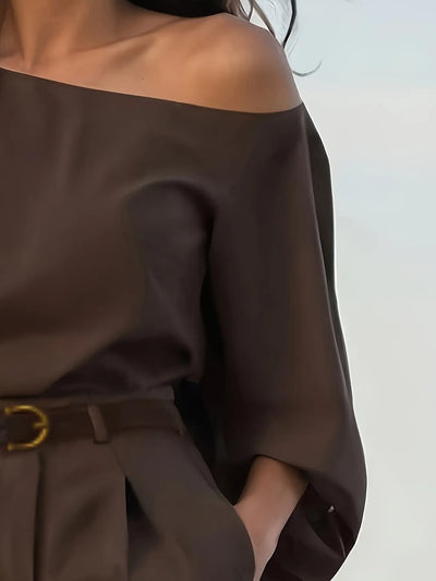 Mollyboo Elegant Asymmetrical Set - Sophistication and Style MollyBoo