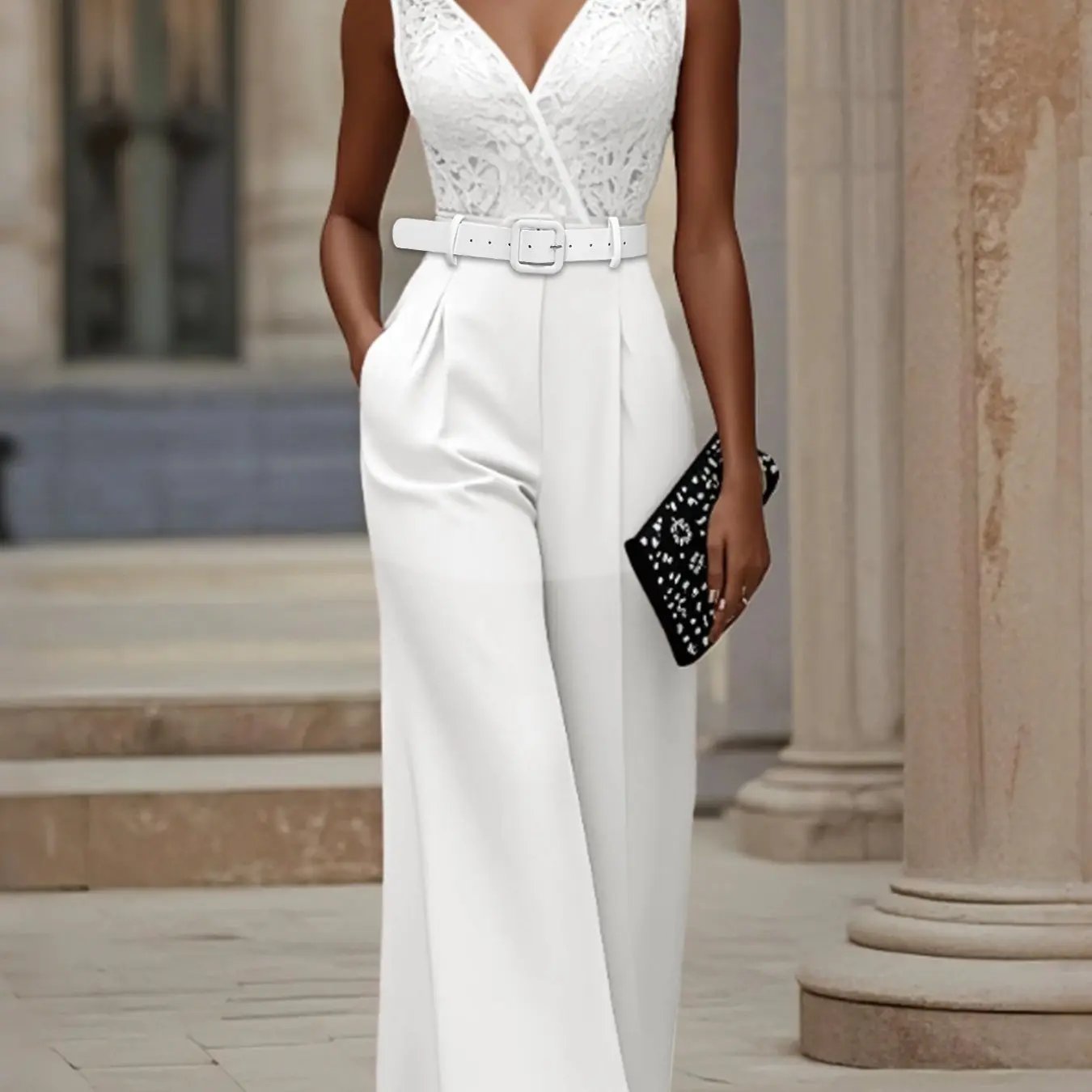 Elegant Lace Jumpsuit MollyBoo