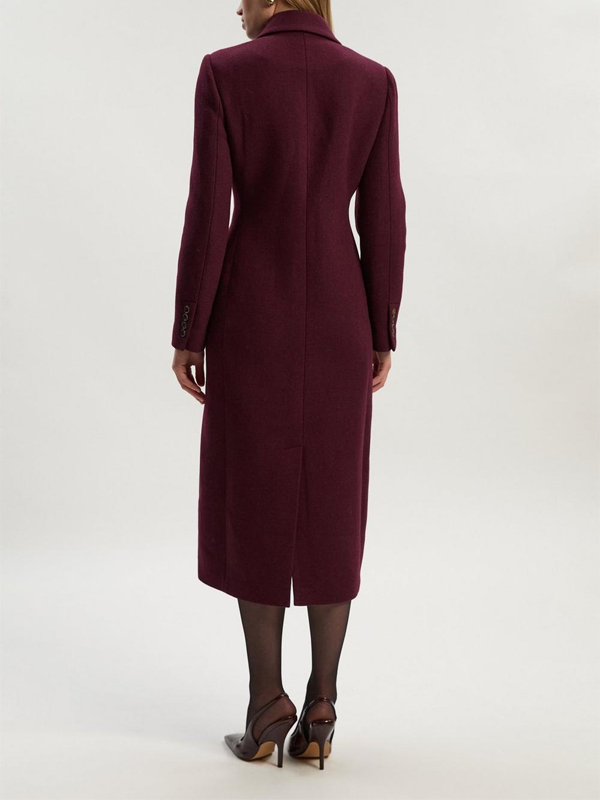 Red Double-Breasted Blazers Dresses