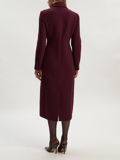 Red Double-Breasted Blazers Dresses