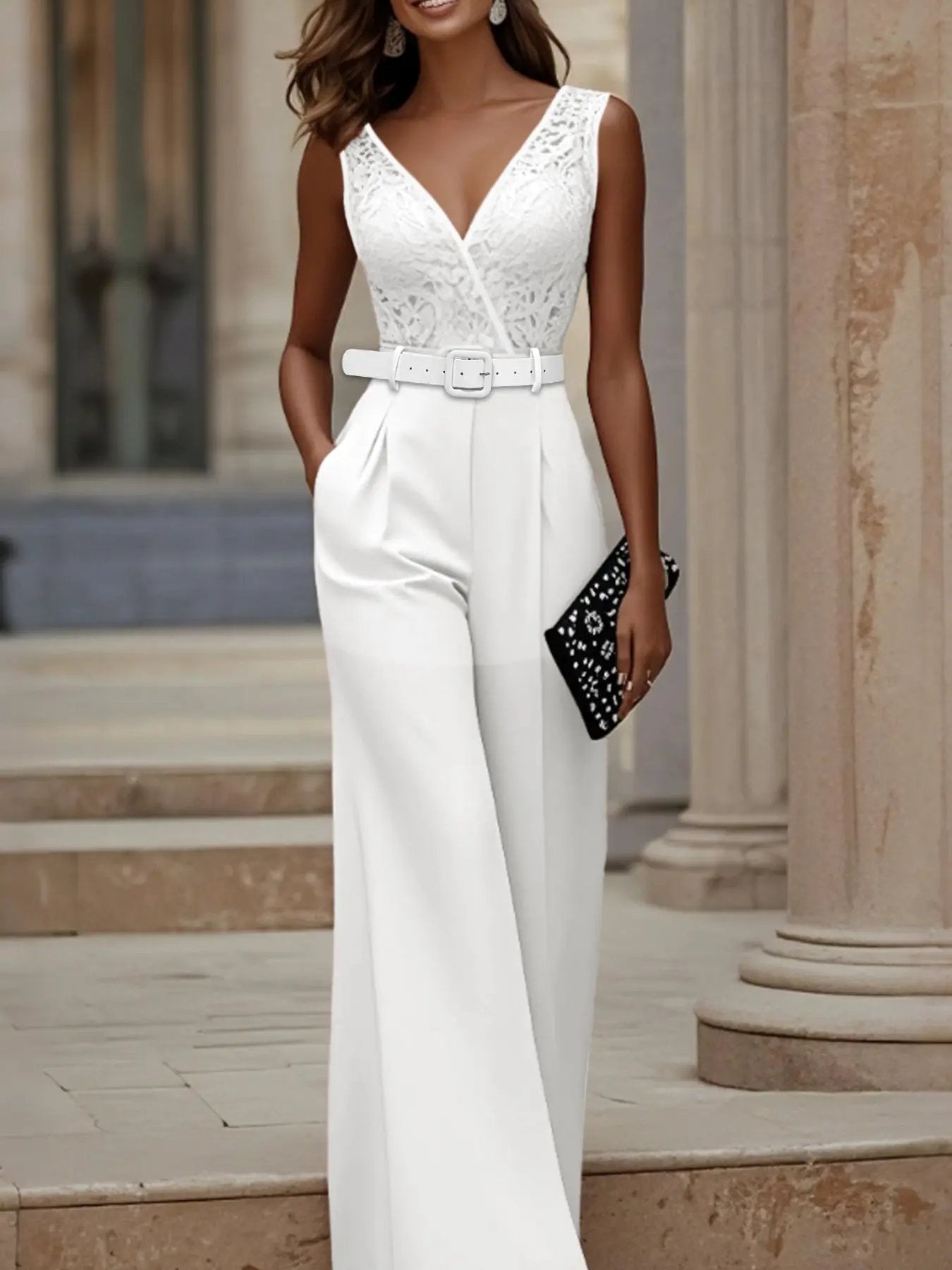 Elegant Lace Jumpsuit MollyBoo