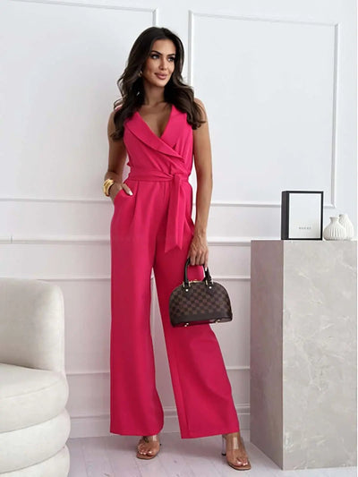 Mollyboo Jumpsuit – Glamorous Elegance with Knot Detail MollyBoo