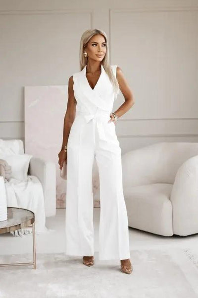Mollyboo Jumpsuit – Glamorous Elegance with Knot Detail MollyBoo