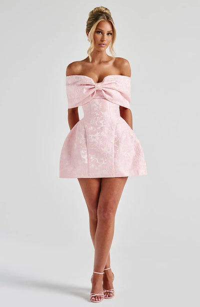 Raquel Dress – Blush: Structured Beauty MollyBoo