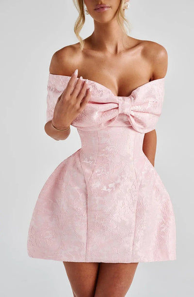 Raquel Dress – Blush: Structured Beauty MollyBoo