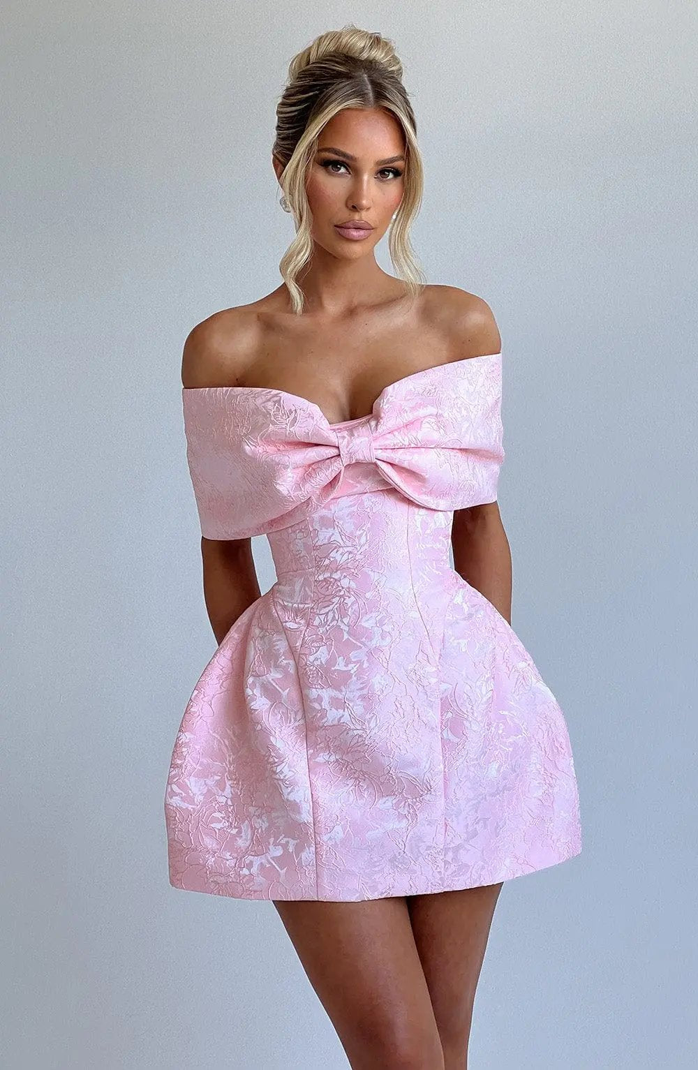 Raquel Dress – Blush: Structured Beauty MollyBoo