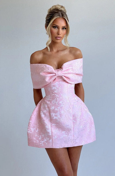 Raquel Dress – Blush: Structured Beauty MollyBoo